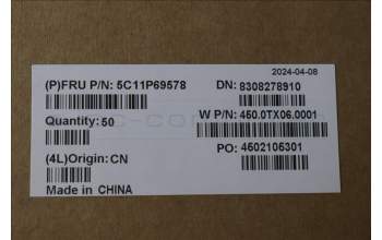 Lenovo 5C11P69578 CABLE Wire Cable+PCB MIC
