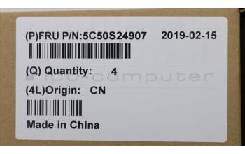 Lenovo 5C50S24907 CARDPOP Power BOARD C 81N7 W/FFC