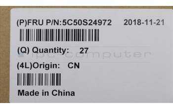 Lenovo 5C50S24972 CARDPOP Power_Board C 81JL w/FFC