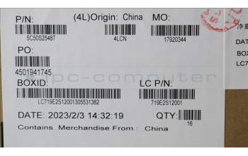 Lenovo 5C50S25487 CARDPOP Cardpop L 83AS I/O