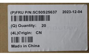 Lenovo 5C50S25637 CARDPOP IO board C 83DA