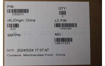 Lenovo 5C50S25714 CARDPOP CARDPOP L 83GU I/O BOARD
