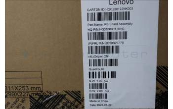 Lenovo 5C50S25779 CARDPOP USB board H 83JQ