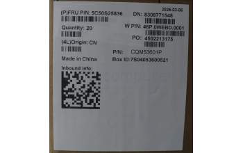 Lenovo 5C50S25836 CARDPOP IO board W 21SK