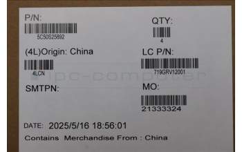 Lenovo 5C50S25892 CARDPOP CARDPOP L 83F3 I/O Board