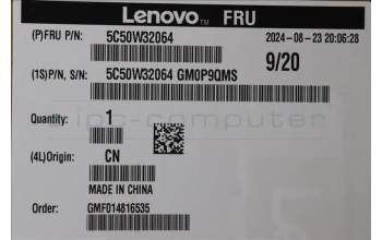 Lenovo 5C50W32064 CARDPOP BLD BTB Type-C Card