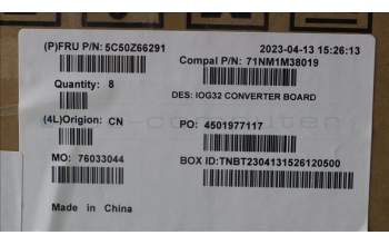 Lenovo 5C50Z66291 CARDPOP Yoga AIO 9 convertor board
