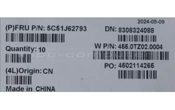 Lenovo 5C51J62793 CARDPOP FRU SENSOR BOARD_CS_Fenrir3