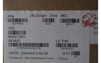 Lenovo 5C51P67042 CARDPOP FRU PCBAIO/B NSF872LP450 14MP
