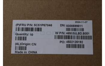 Lenovo 5C51P67046 CARDPOP FRU IO BOARD K14 GEN3