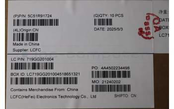 Lenovo 5C51R91724 CARDPOP PCBA IO/B NSG692 ME470 NFP NvPro