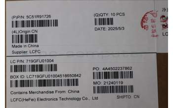 Lenovo 5C51R91726 CARDPOP PCBA IO/B NSG691 ME630 NFP