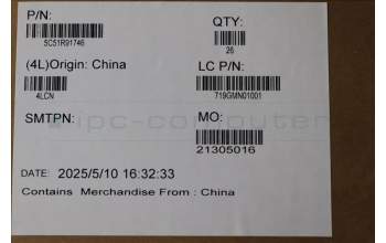 Lenovo 5C51R91746 CARDPOP FRU CARDPOP IO/B NSG621