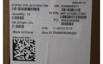 Lenovo 5C51R91750 CARDPOP FRU CARDPOP IO board, Cook-2