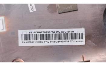 Lenovo 5CB0F76738 COVER Lower Case W Flex2-14 White