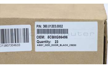 Lenovo 5CB0G86496 COVER ODD Bezel W C50-30 BLK