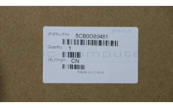 Lenovo 5CB0G89481 COVER LCDCoverBlackLG70-70W/ANT/LCDCB