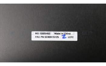 Lenovo 5CB0H15125 COVER LCD Cover L Z70-80 W/EDP Cable