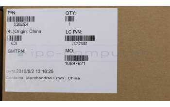 Lenovo 5CB0J22934 COVER LCDCVSilverPaintLB70-80W/ANT/EDPCB