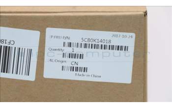 Lenovo 5CB0K14018 COVER LCD COVER L300-14IBR BLK-TEX
