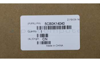 Lenovo 5CB0K14040 COVER LCD COVER L300-15IBR BLACK-IMR
