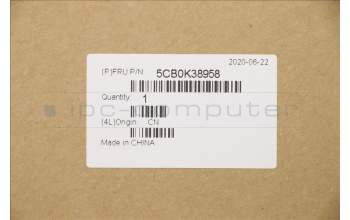 Lenovo 5CB0K38958 COVER LCD Cover 3N Blue 80R2