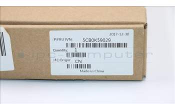Lenovo 5CB0K59029 COVER Lower Case L 80QD Silver