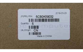 Lenovo 5CB0K59032 COVER Lower Case L 80QD Orange