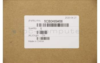 Lenovo 5CB0K69456 COVER LCD Cover 3N silver 80R9