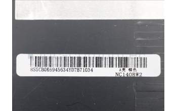 Lenovo 5CB0K69456 COVER LCD Cover 3N silver 80R9
