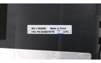 Lenovo 5CB0K78779 COVER LCD CVR L80RJ W/ANT EDP CBL