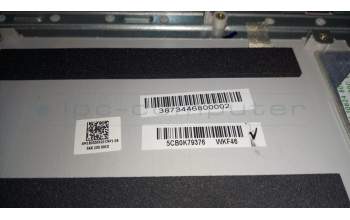 Lenovo 5CB0K79376 COVER Upper Case C 80NT WH NBL NJBL W/TP