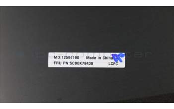 Lenovo 5CB0K79438 COVER LCD Cover L 80NY For Bezel