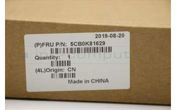 Lenovo 5CB0K81629 COVER LCD Cover L 80NV For 3D