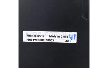 Lenovo 5CB0L37503 COVER LCDCVRL80SRPEARL BLKW/ANT,EDPCABLE