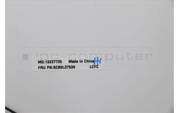 Lenovo 5CB0L37539 COVER LCDCVRL80SRWHITETEX W/ANT,EDPCABLE