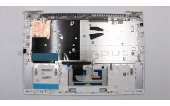 Lenovo COVER Upper Case C 80TK NBL WH W/KB GR pour Lenovo IdeaPad 510S-14IKB (80UV)