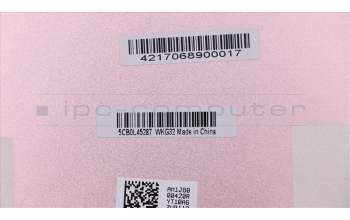 Lenovo 5CB0L45287 COVER LCD Cover C 80TK W/Antenna Pink