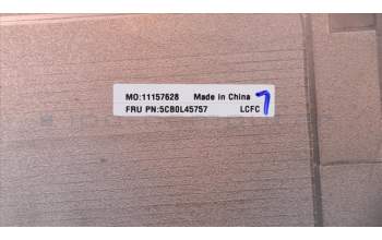 Lenovo 5CB0L45757 COVER Lower Case ASM L80T6 BLACK TEX