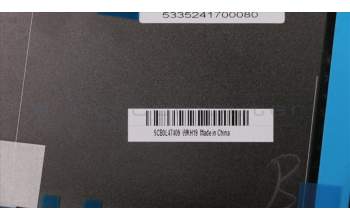 Lenovo 5CB0L47409 COVER LCD Cover C 80TY Black