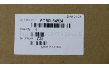 Lenovo 5CB0L64824 COVER LCD Cover YF 80SG SR W/Foil LTE