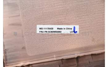 Lenovo 5CB0M55992 COVER LowerCaseASSYL80TQ BLK TEX