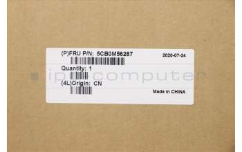 Lenovo 5CB0M56287 COVER UPPERCASEASSYL80V2 BLKTEX W/OLOGO