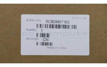 Lenovo 5CB0M67163 COVER LCD Cover 3N 80WG Red