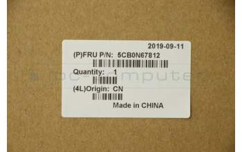 Lenovo 5CB0N67812 COVER LCD Cover C 80X7 Silver