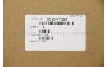 Lenovo 5CB0N71299 COVER LCD Cover C 80XB Black W/LOGO