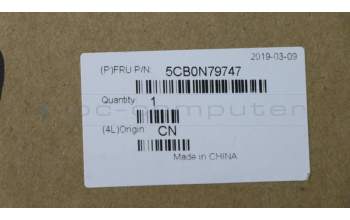 Lenovo 5CB0N79747 COVER UpperCase C 80XC SR W/KB FP BL UK