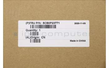 Lenovo 5CB0P23771 COVER Up Case ASM 3N 81A5 W/KB BEL Grey