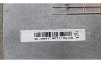 Lenovo 5CB0P57036 COVER Lower Case 3N 81AK Grey UMA