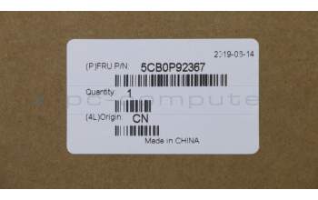 Lenovo 5CB0P92367 COVER LCD Cover 3N 81CG PL WF FPR 5M
